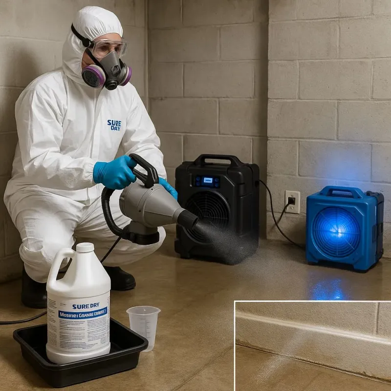Sanitization and Odor Removal process in Gretna, VA