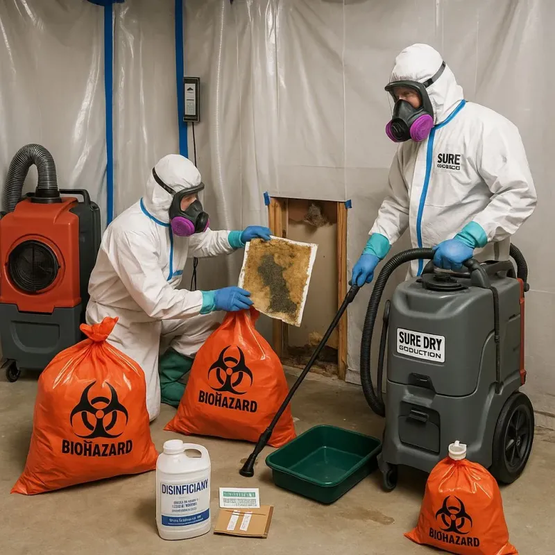 Contaminated Water Handling Protocols process in Gretna, VA
