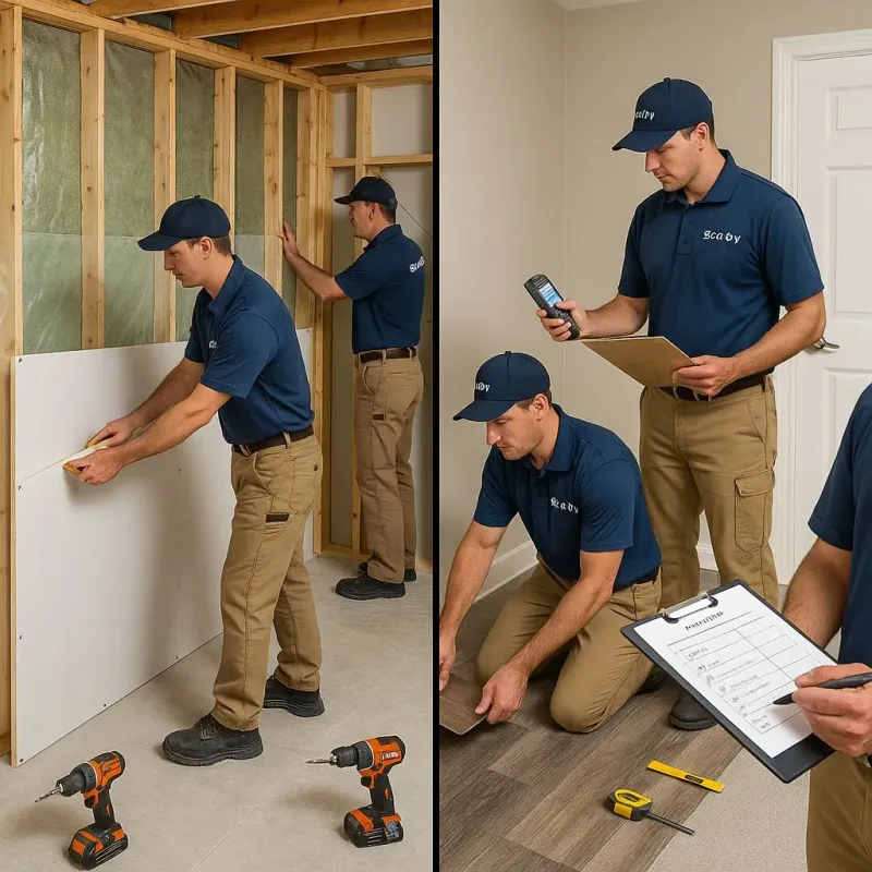 Repairs and Reconstruction process in Gretna, VA