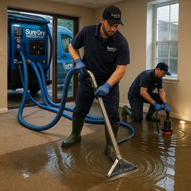 Water Extraction and Removal process in Gretna, VA
